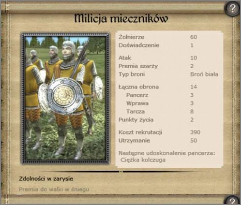 Nie sprawdzają się w walce zwarciu, szybko popadają w panikę, jednak potrafią skutecznie utrzymać porządek w podbitych miastach - Hiszpania (1) - AMERICAS - Medieval II: Total War - Królestwa - poradnik do gry