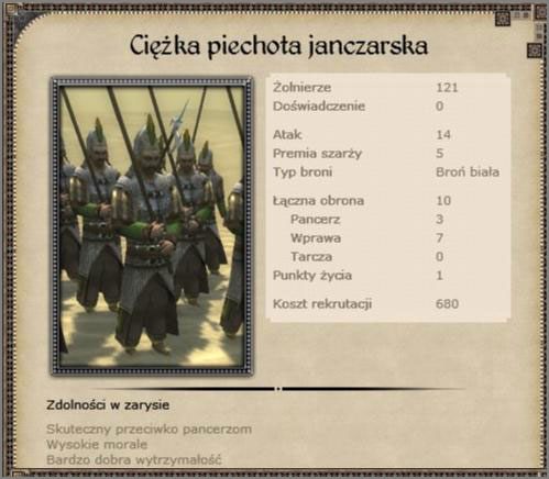 Znakomita ciężka piechota późnego okresu - Turcja - Armia (3) - CRUSADES - Medieval II: Total War - Królestwa - poradnik do gry