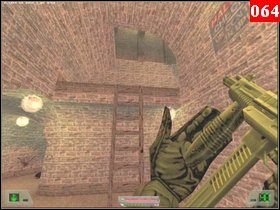 Tam załatw osobnika na schodach i skieruj się w kierunku jego zwłok, zabierz kamizelkę i przeskocz na drugą stronę a następnie przejdź przez drzwi - Misja 03 - Kosowo 1 (2) | Opis przejścia Soldier of Fortune - Soldier of Fortune - poradnik do gry