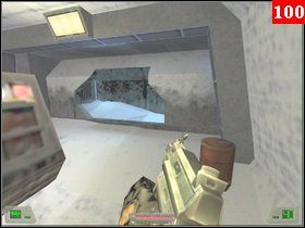 Wróć na główny szlak i ruszaj prosto przed siebie przez tunel - Misja 04 - Syberia (1) | Opis przejścia Soldier of Fortune - Soldier of Fortune - poradnik do gry