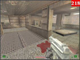 Dojdziesz nim do pomieszczenia z drabiną, którą zejdź niżej i uaktywnij tam obie białe dźwignie - Misja 07 - Sudan (2) | Opis przejścia Soldier of Fortune - Soldier of Fortune - poradnik do gry