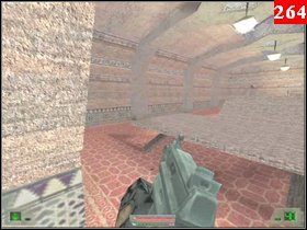 Teraz strzel w beczki, które wyjechały i zeskocz niżej dzięki dziurze w podłodze - Misja 09 - Irak | Opis przejścia Soldier of Fortune - Soldier of Fortune - poradnik do gry