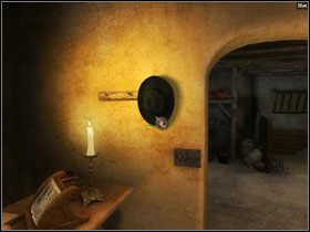 Gdy zejdziesz na dół, zabierz okulary z biurka oraz czapkę w wieszaka - Poradnik do gry - Wednesday, March 27, 1566 cz.1 - Nostradamus: Ostatnia Przepowiednia - poradnik do gry