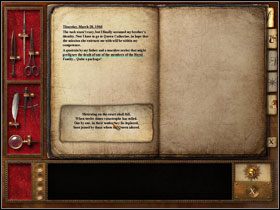 Dostaniesz od niej także cenne notatki - Thursday, March 28, 1566 cz.1 | Nostradamus Ostatnia Przepowiednia - Nostradamus: Ostatnia Przepowiednia - poradnik do gry