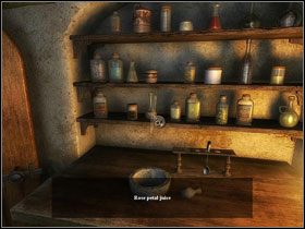 Teraz wsyp jeszcze trochę goździków (clove), a następnie pipetą nabierz trochę piżma (musk) i soku z płatków róży (rose petal juice) - Friday March 29, 1566 cz.3 | Nostradamus Ostatnia Przepowiednia - Nostradamus: Ostatnia Przepowiednia - poradnik do gry