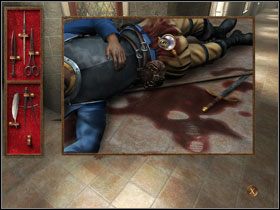 Zabierz list zza jego paska i zauważ ranę na podbrzuszu - Friday March 29, 1566 cz.4 | Nostradamus Ostatnia Przepowiednia - Nostradamus: Ostatnia Przepowiednia - poradnik do gry