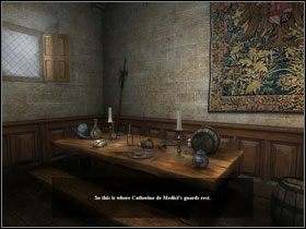 Idź dalej korytarzem i wejdź w ostatnie drzwi po prawej - Friday March 29, 1566 cz.4 | Nostradamus Ostatnia Przepowiednia - Nostradamus: Ostatnia Przepowiednia - poradnik do gry