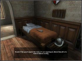 Zabierz prześcieradło z łóżka i spójrz na pustą butelkę po brandy - Friday March 29, 1566 cz.4 | Nostradamus Ostatnia Przepowiednia - Nostradamus: Ostatnia Przepowiednia - poradnik do gry