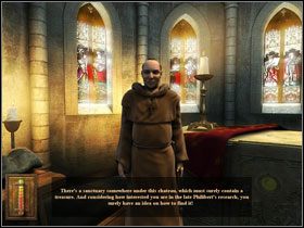 Zejdź na dół do kapliczki - Sunday March 31, 1566 cz.2 | Nostradamus Ostatnia Przepowiednia - Nostradamus: Ostatnia Przepowiednia - poradnik do gry