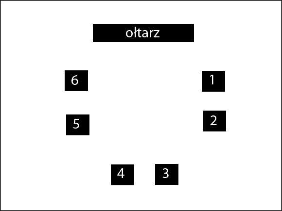 Układ kolumn w kaplicy. - Sunday March 31, 1566 cz.3 | Nostradamus Ostatnia Przepowiednia - Nostradamus: Ostatnia Przepowiednia - poradnik do gry
