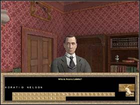 Wreszcie żegna się z Barnesem i opuszcza księgarnię, po czym powraca na Baker Street (skorzystaj z ostatniej zakładki inwentarza, czyli mapki) - 14 lipca 1895, Londyn cz.1 - Sherlock Holmes kontra Arsene Lupin - poradnik do gry