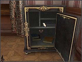 Zgodnie ze wskazówką na kartce doktor przesuwa pomarańczową strzałkę dużego pokrętła na czerwone 15 (2xLPM) - 16 lipca 1895 - Sherlock Holmes kontra Arsene Lupin - poradnik do gry