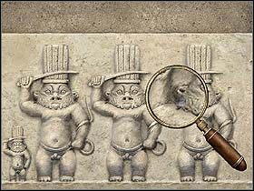 Detektyw ponownie wędruje do sal egipskiej i babilońskiej (mapka muzeum; Egyptian and Babylonian Halls) - Noc z 16 na 17 lipca 1895 cz.2 - Sherlock Holmes kontra Arsene Lupin - poradnik do gry