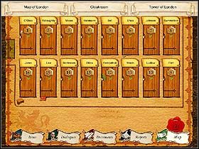 Teraz Sherlock ma komplet wskazówek (raporty na temat uśpionych strażników, list Moorea, rozkład zmian wartowników, karteczka od Shicka, spostrzeżenia z dormitorium i z szatni oraz rozmowa z Hickmanem) - Noc z 18 na 19 lipca 1895 cz.2 - Sherlock Holmes kontra Arsene Lupin - poradnik do gry