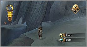 Obok platformy, na której są kule odwagi , znajduje się niewielkie przejście - [Solucja] Wstęp cz.3 | Złoty kompas - Złoty kompas - poradnik do gry