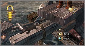 Skrzynia spadnie do wody - [Solucja] Starcie cz.2 | Złoty kompas - Złoty kompas - poradnik do gry