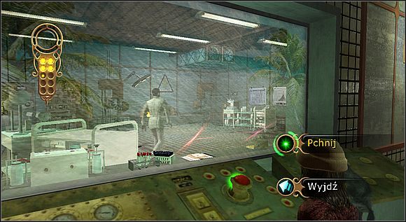 Wejdź do laboratorium, w którym leży naukowiec - [Solucja] Starcie cz.4 | Złoty kompas - Złoty kompas - poradnik do gry