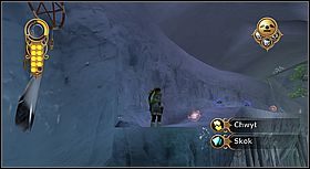 Na końcu tego chodnika zauważysz belkę, na której Pan-leniwiec może się huśtać, ale nie korzystaj z niej - [Solucja] Północ cz.3 | Złoty kompas - Złoty kompas - poradnik do gry