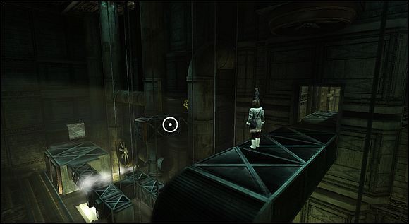 Skorzystaj teraz z przejścia, by dostać się do kolejnej hali - [Solucja] Bolvangar cz.2 | Złoty kompas - Złoty kompas - poradnik do gry