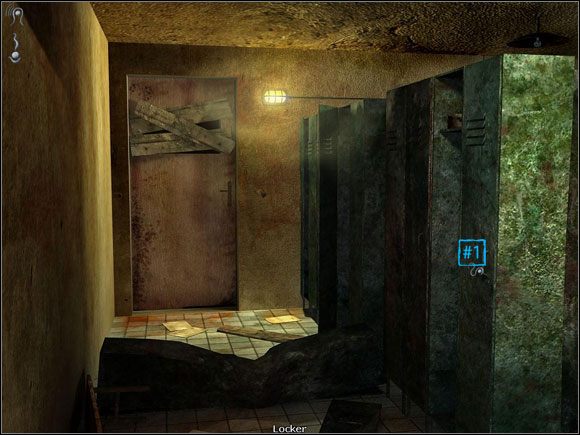 Otwórz szafkę po prawej (#1) i sprawdź jej zawartość - jest pusta - Opis przejścia cz.5 | Ghost in the Sheet - Ghost in the Sheet - poradnik do gry