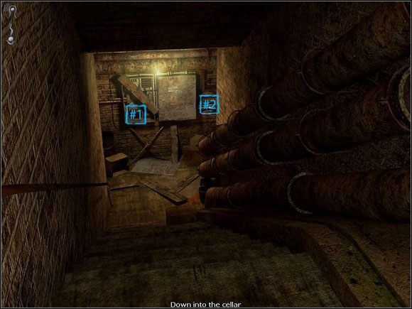 Wejdź do piwnicy - Opis przejścia cz.6 | Ghost in the Sheet - Ghost in the Sheet - poradnik do gry