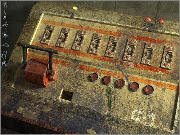 Podejdź teraz do brązowego panelu po lewej - Opis przejścia cz.13 | Ghost in the Sheet - Ghost in the Sheet - poradnik do gry