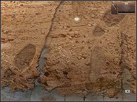 Maszeruje w lewo, aż dociera do - wyłożonej płytami chodnikowymi, ciągnącej się wzdłuż plaży - promenady, przed którą mieści się ozdobna altana - Dzień pierwszy (piątek, 9 czerwca) cz.2 | Sinking Island - Sinking Island - poradnik do gry