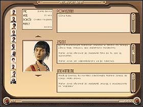 Folder: Baza Danych Postaci - lista podejrzanych z tak istotnymi informacjami jak to, gdzie każde z nich znajduje się w danym momencie, ich powiązania oraz fakty ich obciążające i uniewinniające - Poradnik do gry - Ściągawka | Sinking Island - Sinking Island - poradnik do gry