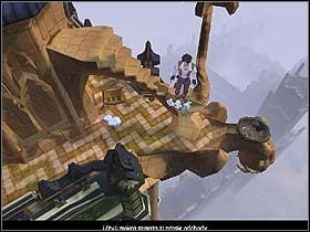 Podnieś uwolnioną szmatę i maszeruj brzegiem dachu w prawo - Poradnik do gry - Rozdział I - W okowach | Jack Keane - Jack Keane - poradnik do gry