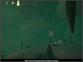 Kiedy dotrzesz do przepaści, zwróć uwagę na zwisający złowieszczo po drugiej stronie solidny stalaktyt - Rozdział IX - Szkolenie Jacka (cz.2) - Jack Keane - poradnik do gry