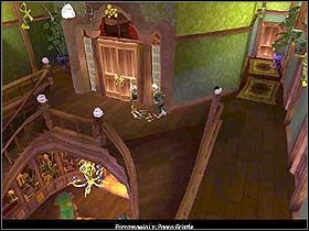 Wewnątrz zainteresuj się szafą, która - o dziwo - jest zamknięta - Rozdział X - W poszukiwaniu wskazówek (cz.1) - Jack Keane - poradnik do gry