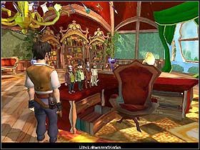 W tym celu wsyp tabletki od bólu głowy do konewki i podlej nimi pijaną roślinę (doniczkę ) - Rozdział XI - W jaskini lwa (cz.1) - Jack Keane - poradnik do gry