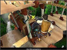 W tym momencie doktor wyśle do was Jerryego, żeby ten poprzeszkadzał trochę w pogoni - Rozdział XI - W jaskini lwa (cz.2) - Jack Keane - poradnik do gry