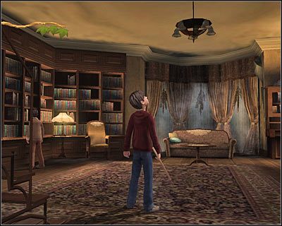 Jeśli chcesz, możesz zbadać pomieszczenie znajdujące się na wprost od Twojej pozycji, a także przyległy pokój, zlokalizowany po prawej stronie - [1. Exploring the Mansion] Quest 1 (cz.2) | Kroniki Spiderwick - Kroniki Spiderwick - poradnik do gry