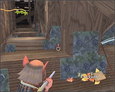 Czwarty karaluch znajduje się nad Tobą, a konkretnie nad rozłożoną w charakterystyczny sposób kartą do gry - [2. The Unseen World] Quest 2 (cz.2) | Kroniki Spiderwick - Kroniki Spiderwick - poradnik do gry