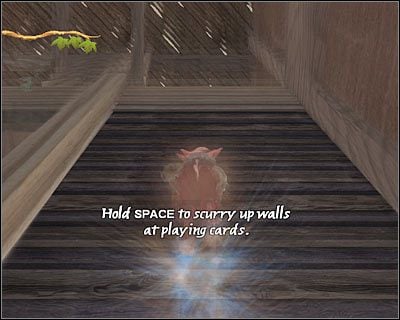 Zacznij teraz wykonywać kolejne skoki, lądując na prowadzących do celu niewielkich platformach - [2. The Unseen World] Quest 2 (cz.2) | Kroniki Spiderwick - Kroniki Spiderwick - poradnik do gry