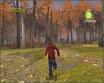 Kiedy uznasz, że jesteś gotowy, skieruj się do przedstawionej na screenie ścieżki, która prowadzi bezpośrednio do lasu - [3. The Goblin Army] Quest 2 (cz.1) | Kroniki Spiderwick - Kroniki Spiderwick - poradnik do gry