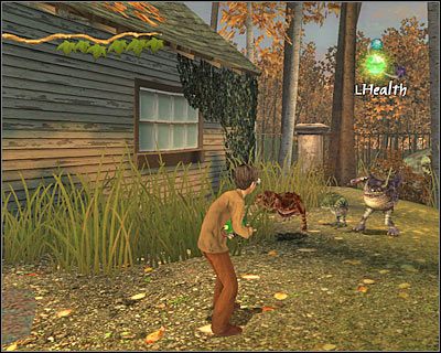 Jeśli chcesz, możesz się teraz zająć gaszeniem wszystkich ognisk lawy, które poprzednio musiałeś omijać - [3. The Goblin Army] Quest 10 (cz.1) | Kroniki Spiderwick - Kroniki Spiderwick - poradnik do gry