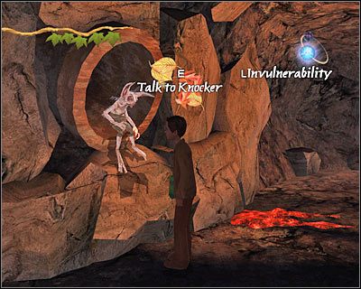 Zadanie 2: Barrel (Podpal przewodnik, wykorzystując złapaną salamandrę) - [3. The Goblin Army] Quest 10 (cz.2) | Kroniki Spiderwick - Kroniki Spiderwick - poradnik do gry