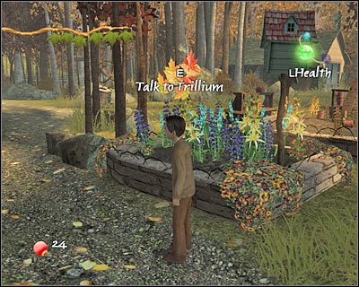 W celu zaliczenia pierwszej części tego questu skieruj się do niewielkiego składziku, znajdującego nieopodal domków dla ptaków, czyli tam gdzie przebywają przygarnięte wróżki - [4. Finding Lucinda] Quest 1 (cz.1) | Kroniki Spiderwick - Kroniki Spiderwick - poradnik do gry