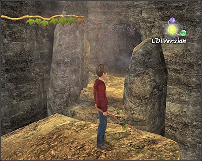 Kiedy uznasz, że jesteś gotowy, wycofaj Jareda na centralną platformę - [4. Finding Lucinda] Quest 3 (cz.1) | Kroniki Spiderwick - Kroniki Spiderwick - poradnik do gry