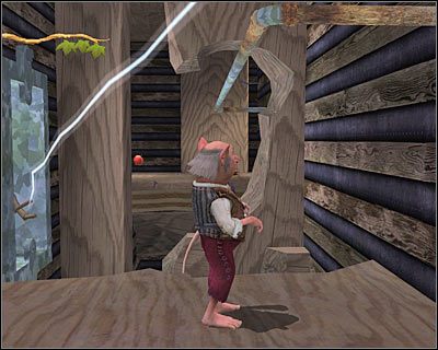 Po Twojej prawej stronie znajduje się kolejna dziura w ścianie - [5. The Griffin] Quest 1 (cz.2) | Kroniki Spiderwick - Kroniki Spiderwick - poradnik do gry