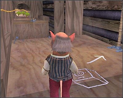 Nie musisz schodzić na niższą półkę, gdyż nic ciekawego byś tam nie znalazł - [5. The Griffin] Quest 1 (cz.3) | Kroniki Spiderwick - Kroniki Spiderwick - poradnik do gry