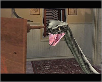 Gdy tylko odzyskasz kontrolę nad Jaredem zacznij biec w stronę dolnej części ekranu - [7. The Circle is Broken] Quest 1 (cz.2) | Kroniki Spiderwick - Kroniki Spiderwick - poradnik do gry