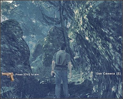 Teraz spróbuj ostrożnie wychylić się i wycelować w swojego oponenta (screen) - 1x05 - Hotel Persephone cz.4 | Lost Zagubieni - Lost: Zagubieni - poradnik do gry