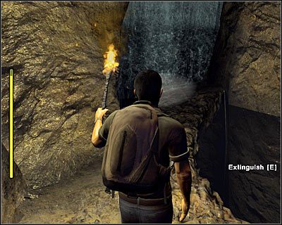 Teraz będziesz musiał skręcić w lewo, gdyż to właśnie tam ukaże ci się kobieta (screen) - 1x03 - Via Domus cz.5 | Lost Zagubieni - Lost: Zagubieni - poradnik do gry