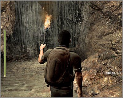 Docelowo powinieneś dotrzeć do miejsca, w którym odnajdziesz nową pochodnię (screen) - 1x02 - A New Day cz.4 | Lost Zagubieni - Lost: Zagubieni - poradnik do gry