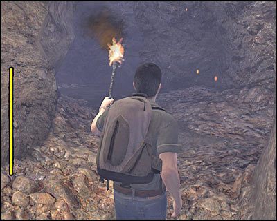 Ścieżka prowadząca do celu jest bardzo liniowa, tak więc nie musisz się martwić o to, że możesz się w trakcie eksploracji jaskiń zgubić - 1x02 - A New Day cz.4 | Lost Zagubieni - Lost: Zagubieni - poradnik do gry