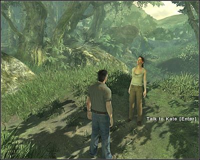 Zauważ, że okno rozmowy będzie podzielone na cztery zakładki, przy czym chwilowo aktywne są jedynie dwie pierwsze - Poradnik do gry - 1x01 - Force Majeure cz.1 | Lost Zagubieni - Lost: Zagubieni - poradnik do gry