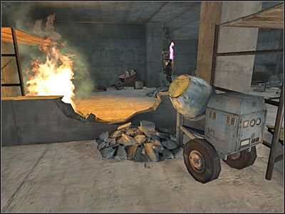 Idź dalej aż znajdziesz się na niższym poziomie konstrukcji - Poziom pierwszy (cz.2) | Akt 1 - Nowy Jork | Turning Point: Fall of Liberty - Turning Point: Fall of Liberty - poradnik do gry